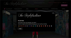 Desktop Screenshot of in-stylefashion.hu