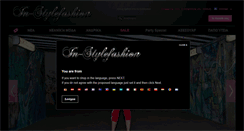 Desktop Screenshot of in-stylefashion.gr