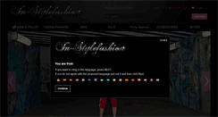 Desktop Screenshot of in-stylefashion.com